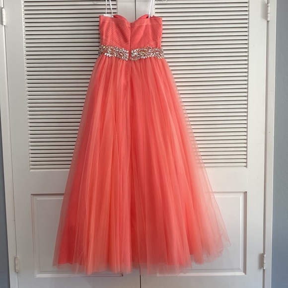 Alyce Paris Coral Evening Gown - Picture 4 of 4